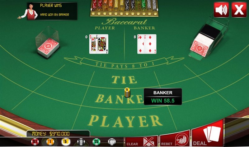 Hiểu rõ luật chơi Baccarat